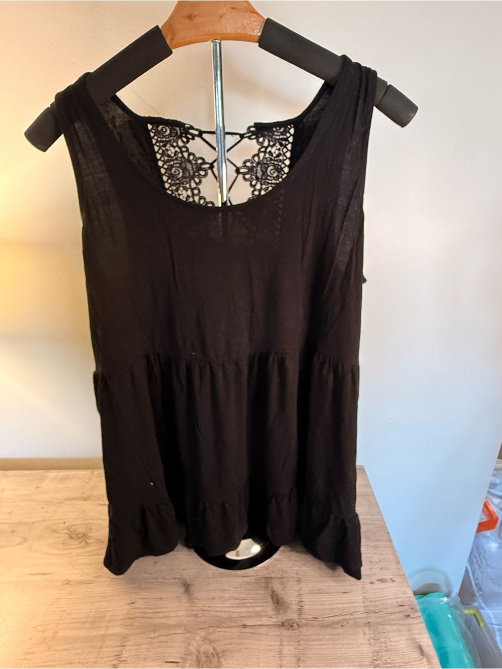 Torrid Super Soft Knit Tank w Lace Back